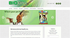 Desktop Screenshot of biovanceah.com